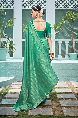 Image of Glory Sarees Women's Banarasi Silk Saree With Blouse Piece (Premium Silk107 Parent)