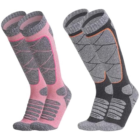 EOAMGO Women's Thermal Ski Socks Cover
