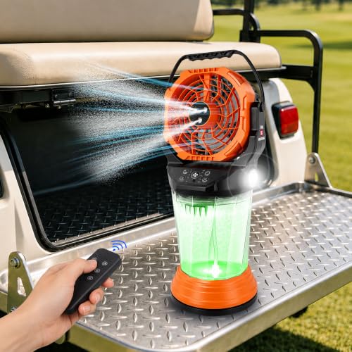 Roykaw Golf Cart Misting Fan