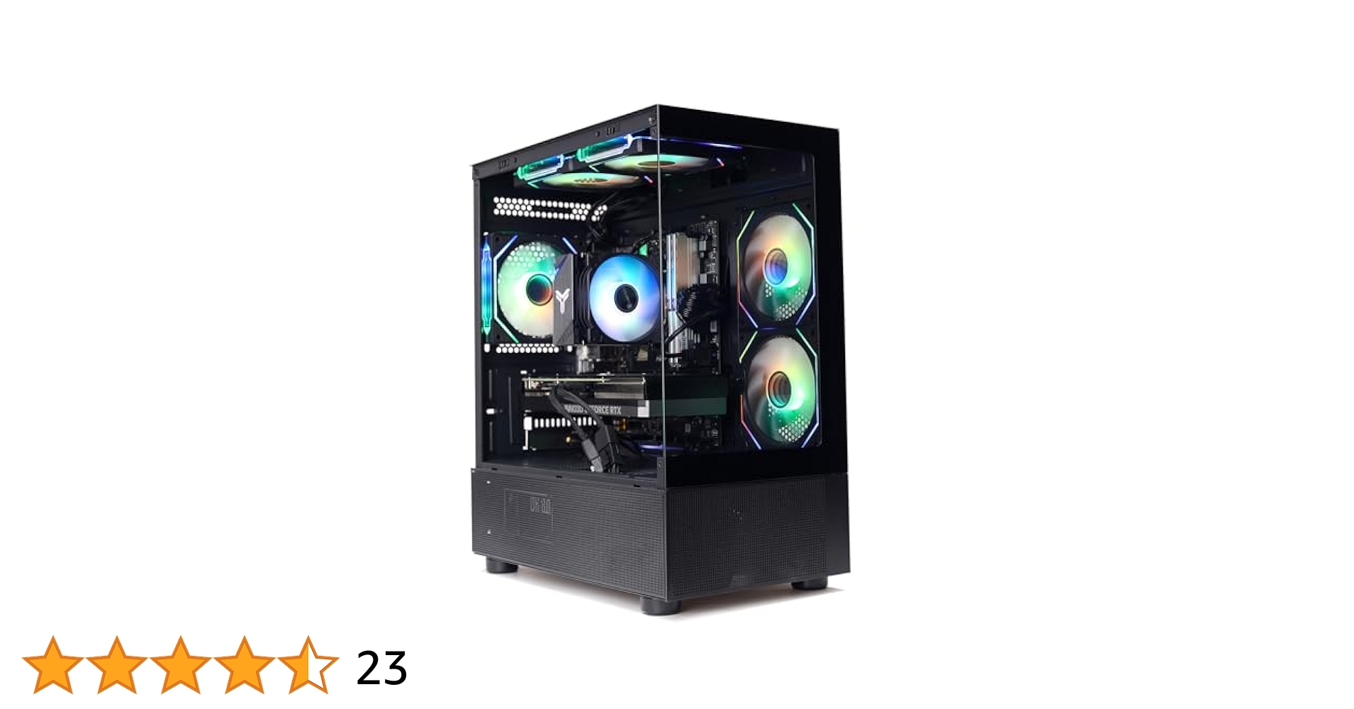 Amazon.com: MXZ Gaming PC Computer R5 7500F, RTX4060, 8GB*2