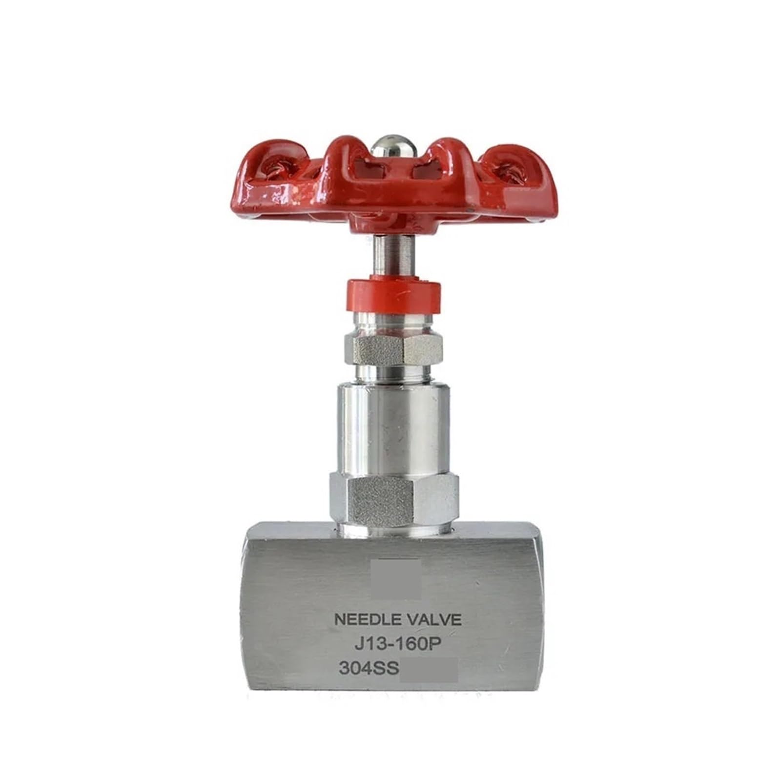 Zawór kulowy iglicowy 0.6 cm 1 cm 1.3 cm, J13-160P, zawór iglicowy z gwintem wewnętrznym ze stali nierdzewnej BSP (1 cm)