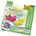 Produktbild folia 8958 - Faltblätter 8 x 8 cm, 70 g/qm, 500 Blatt sortiert in 10 intensiven Farben - ideal zum Papierfalten und für andere kreative Bastelarbeiten