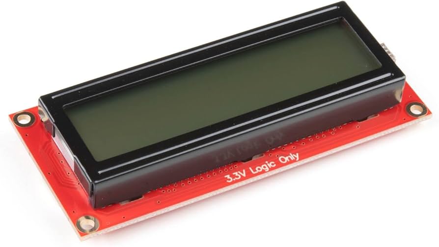 サイズ SparkFun 16x2 SerLCD - RGB Backlight (Qwiic) - Compatible with ...