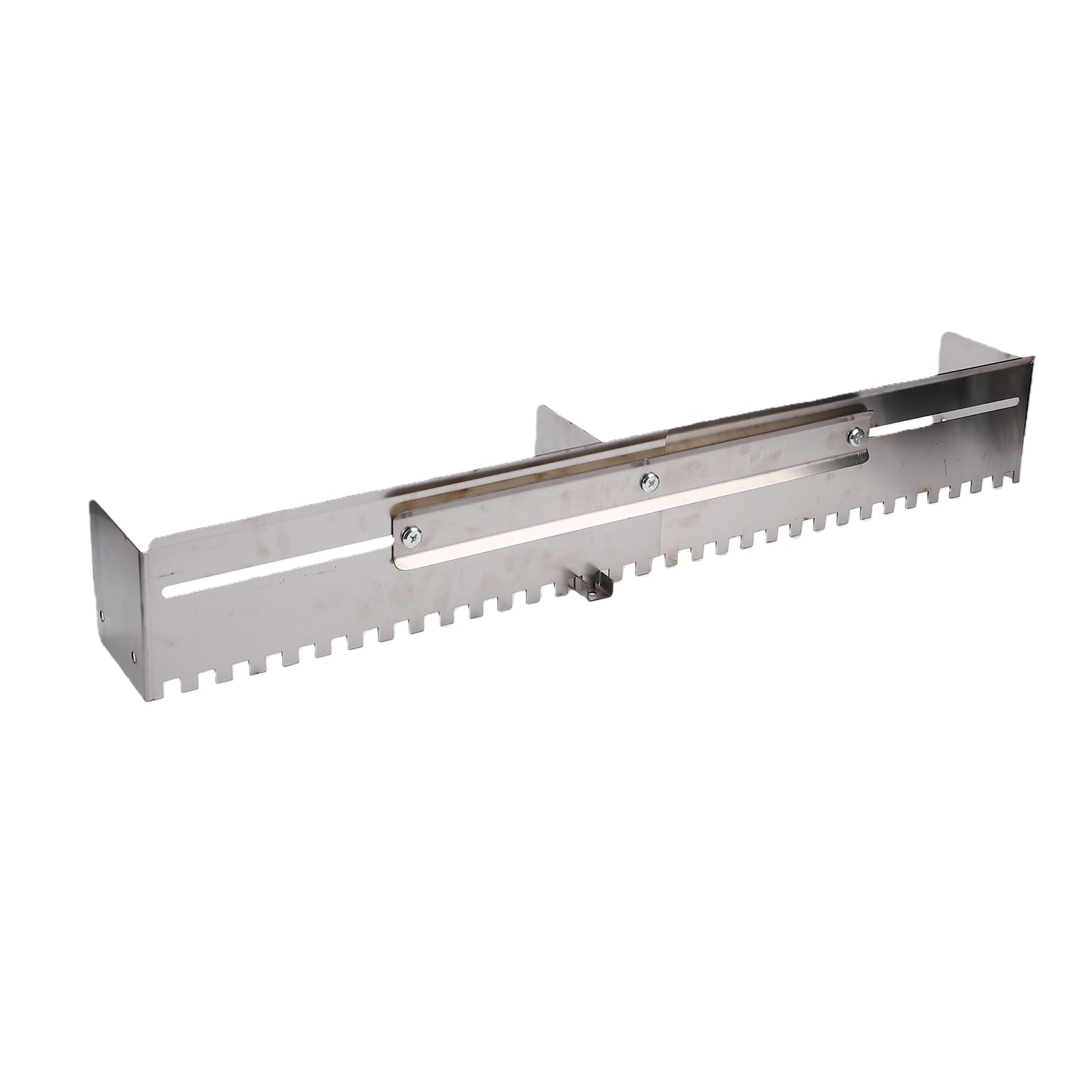 Generic Épandeur de Colle pour Carrelage Truelle Crantée pour Application de Surface Professionnelle Réglable 15,75 à 31,5 Pouces en Acier Inoxydable pour Sols et Murs