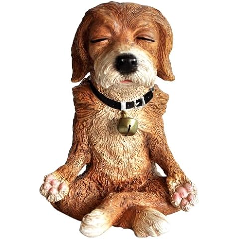 Miniature Fairy Garden and Terrarium Dog Statue Cover