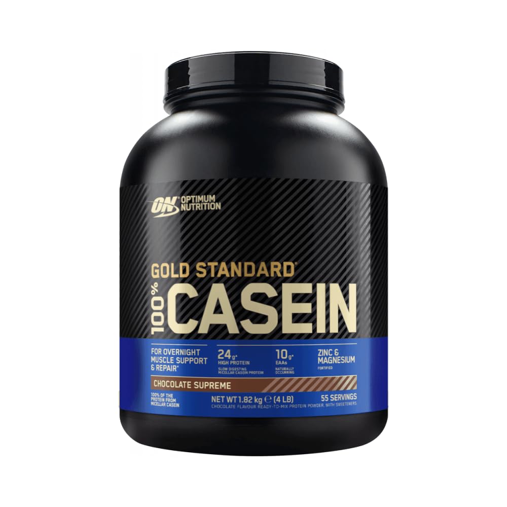100% Casein Gold Standard Protein, Schoko, 1818g