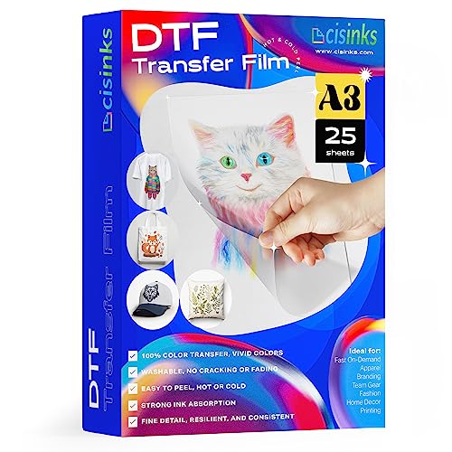Cisinks Premium DTF Transfer Film 11.75