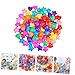 COOLHIYA 100pcs Star Heart Shaped Ocean Balls for Ball Pits for Indoor Fun Safe Design for Parties Play Areas