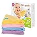 20 x Lingettes Bébé MICROFIBRES par Little Gubbins | Paquet de lingettes sèches et non-parfumées