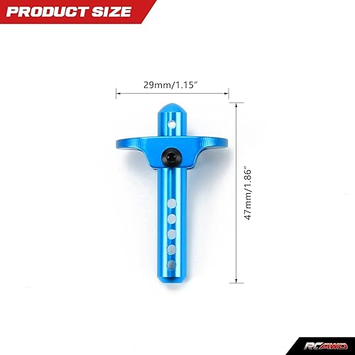 Miniatura 3 de RCAWD Poste de cuerpo para ARRMA 6S 3S 4S 17 18 110 actualizaciones, Kraton Outcast Vorteks Felony Fireteam Infracción Limitless Notorious Talion