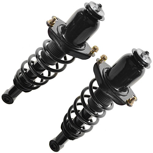 Image of TRQ Rear Driver and Passenger Side Strut and Spring Assembly Set Loaded