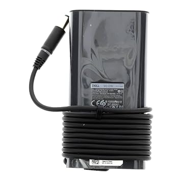 Adapter for OEM Original for Dell 5GT3K Charger, 90w Big Pin Adapter, Black