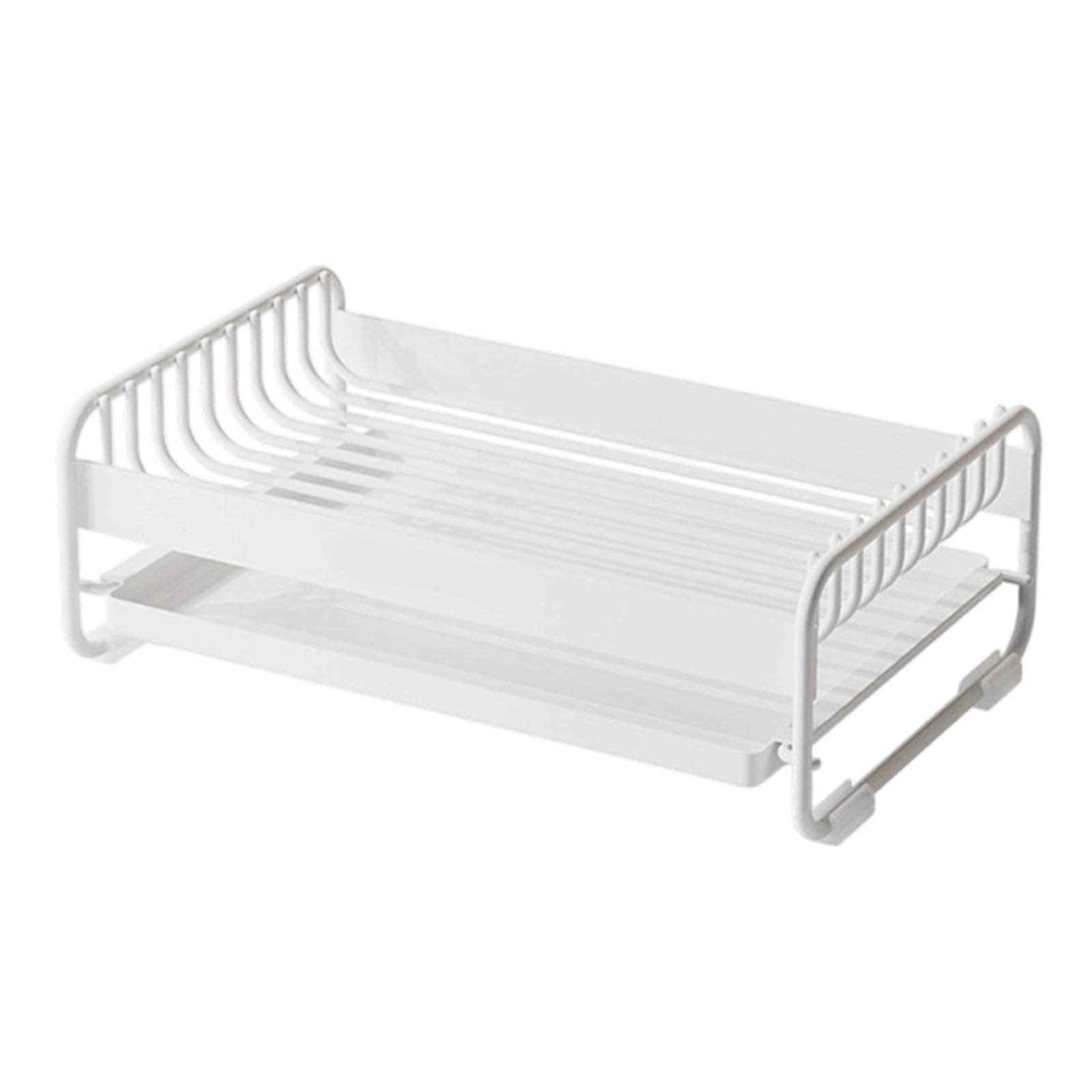 HENYGEN Stylish Carbon Steel Soap Saver Tray with Drainage Base Wall Mounted Dishes for Hygienic and Neat Countertop Tray
