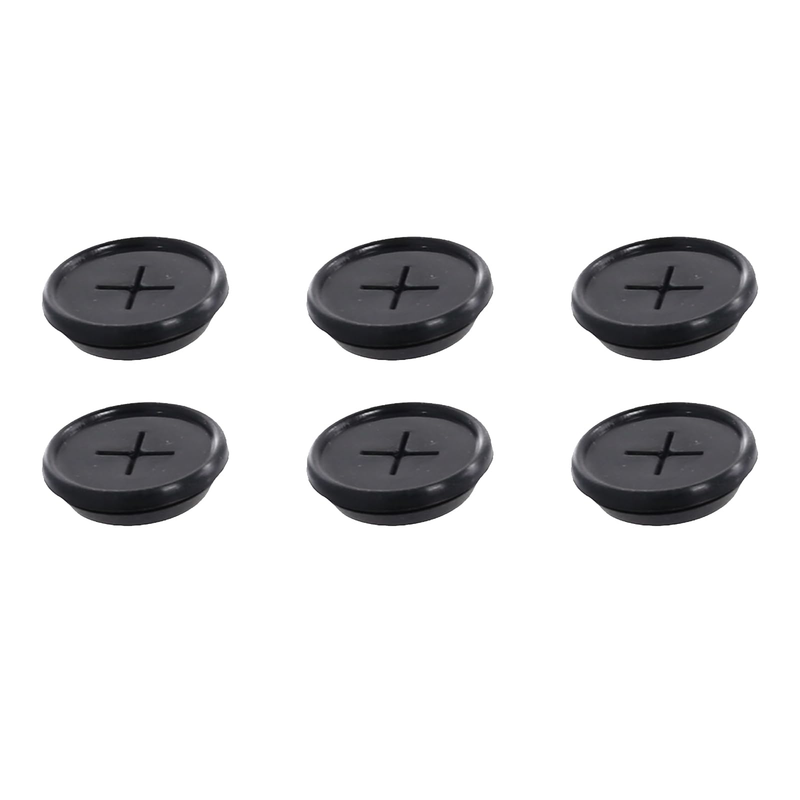 Buxuaaaa 3 / 6pcs Rubber Meat Probe Grommet Replacement Black Temp Probe Grommet BBQ Grills Barbecue Accessories Black Temp Replacement Rubber Kitchen Appliance Parts and Accessories