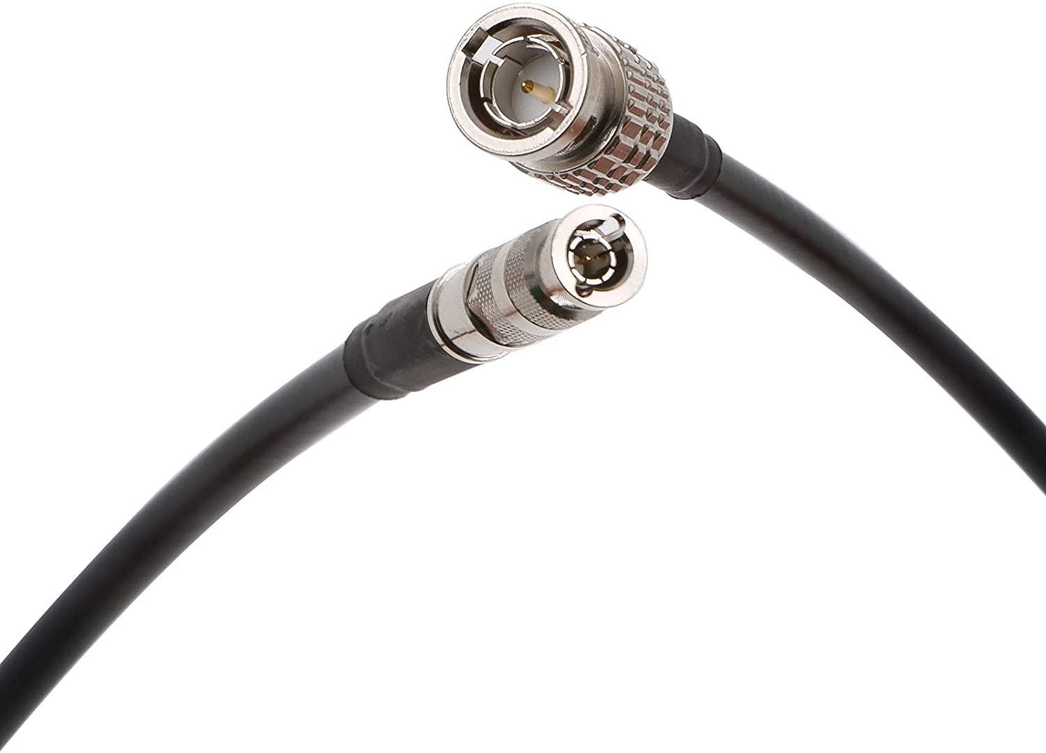 Câble Coaxial 12G HD SDI Micro-BNC Mâle Haute Densité BNC vers BNC Mâle pour Blackmagic Video Assist 75 Ohm Alvin's Cables