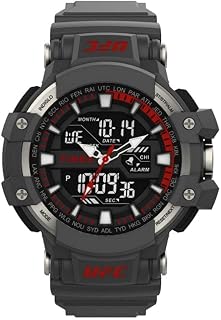 Timex Herren Analog-Digital Uhr mit Plastikband UFC Combat
