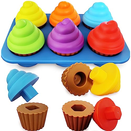 Sorting Shapes Cupcakes Learning Toy