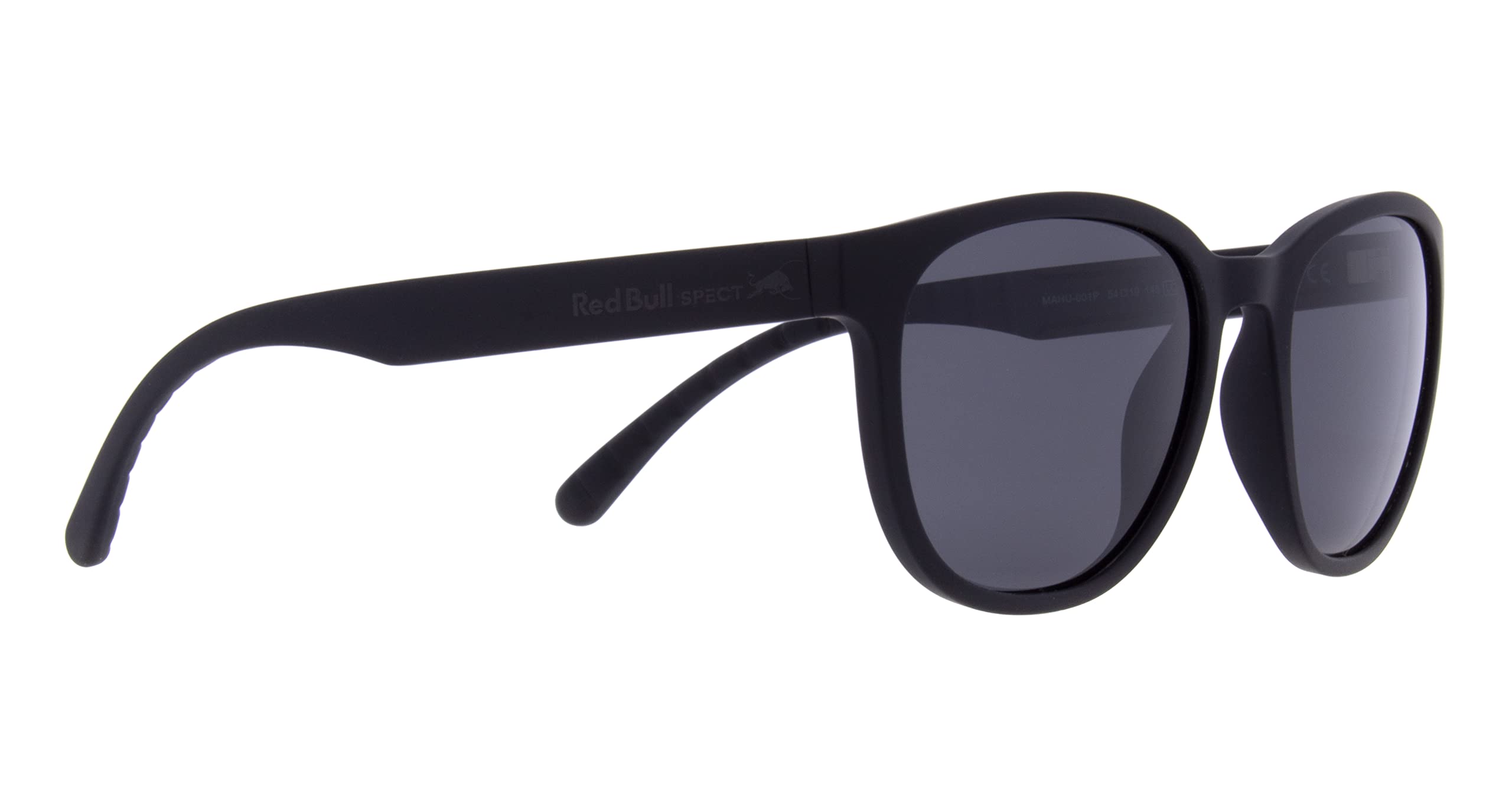 Red Bull Spect Eyewear Mahu Sunglasses, Matt Soft Touch Black, M
