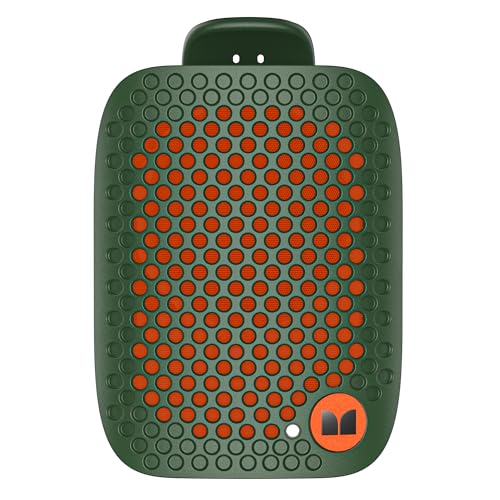 Oraolo Micro haut-parleur Bluetooth portable, clip-on mains-libres, IPX7 étanche vert