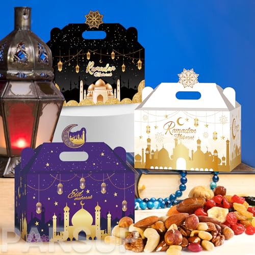 PARSUP-24Pcs-Ramadan-Eid-Mubarak-Gift-Boxes-Small-Goodie-Present-Boxes-Recycled-Party-Favour-Boxes-Printed-Cardboard-Box-for-Candy-Cookies-6-Patterns