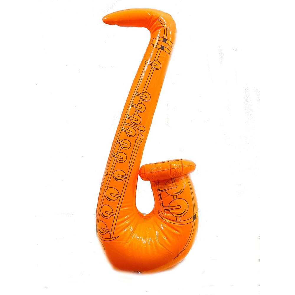 Pick & Choose Inflatable Fancy Dress Pool Float Accessory Props Summer Party (Saxophone, PVC)
