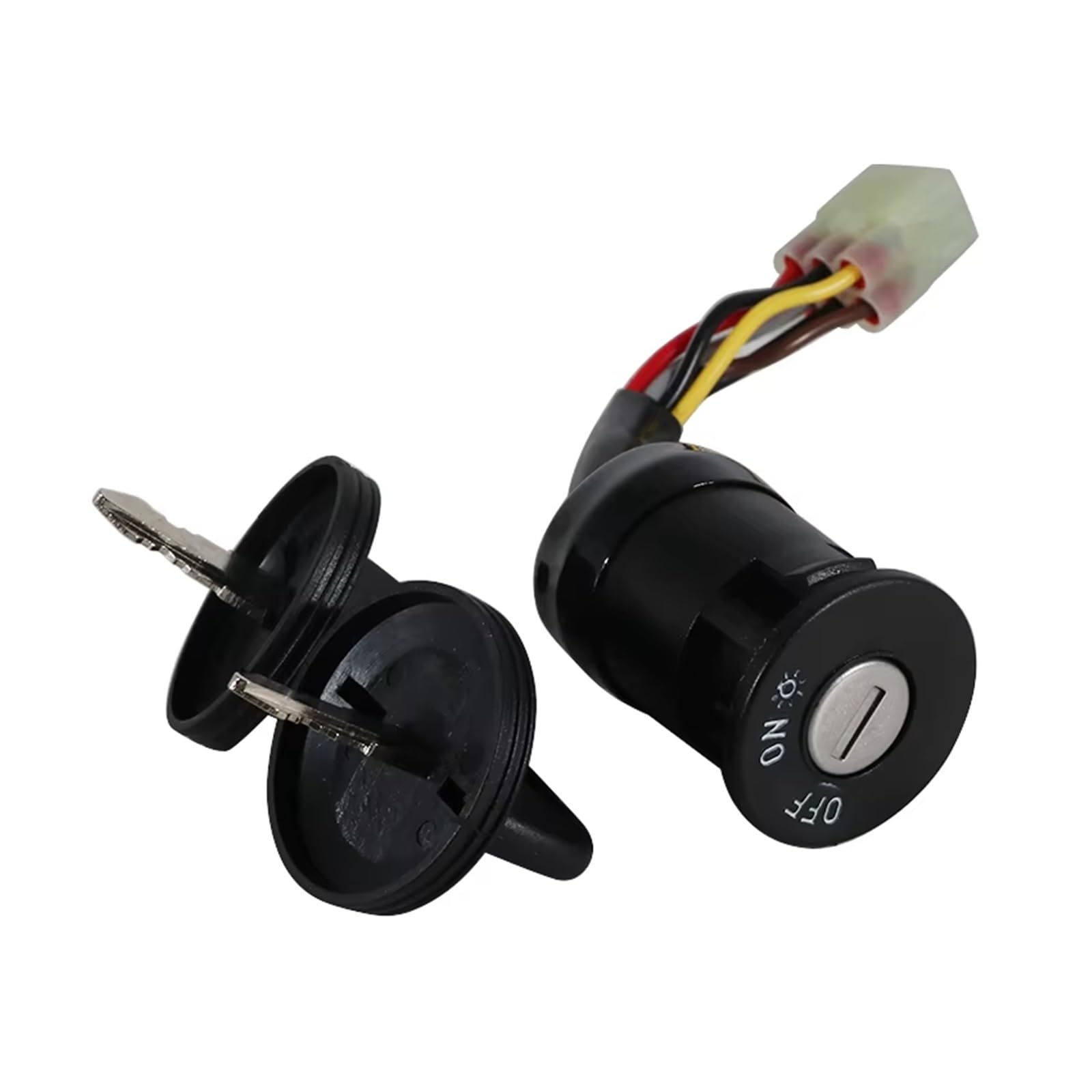 Clé Serrure D'allumage pour Moto pour Stels, pour ATV, pour Leopard 500 600, pour Guepard 650 850, pour Dominator 800, Kit Verrouillage Contacteur D'allumage Moto