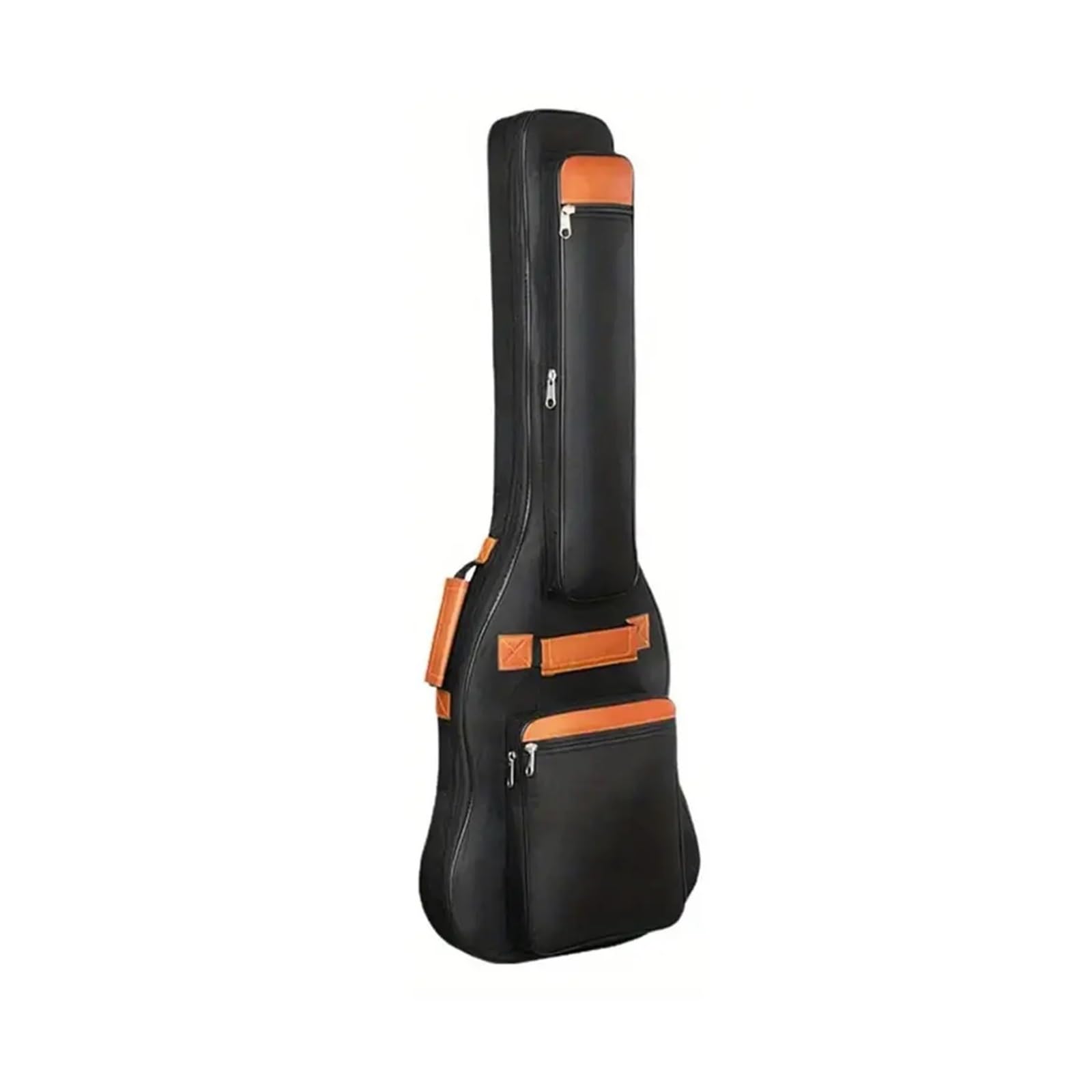Bolsa for Guitarra acústica clásica de 41 Pulgadas con múltiples Bolsillos for Accesorios, Tela Oxford 600D, Acolchada Esponja Gruesa para Guitarra(Black)