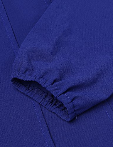 Trudge - Camicia da donna in chiffon, elegante