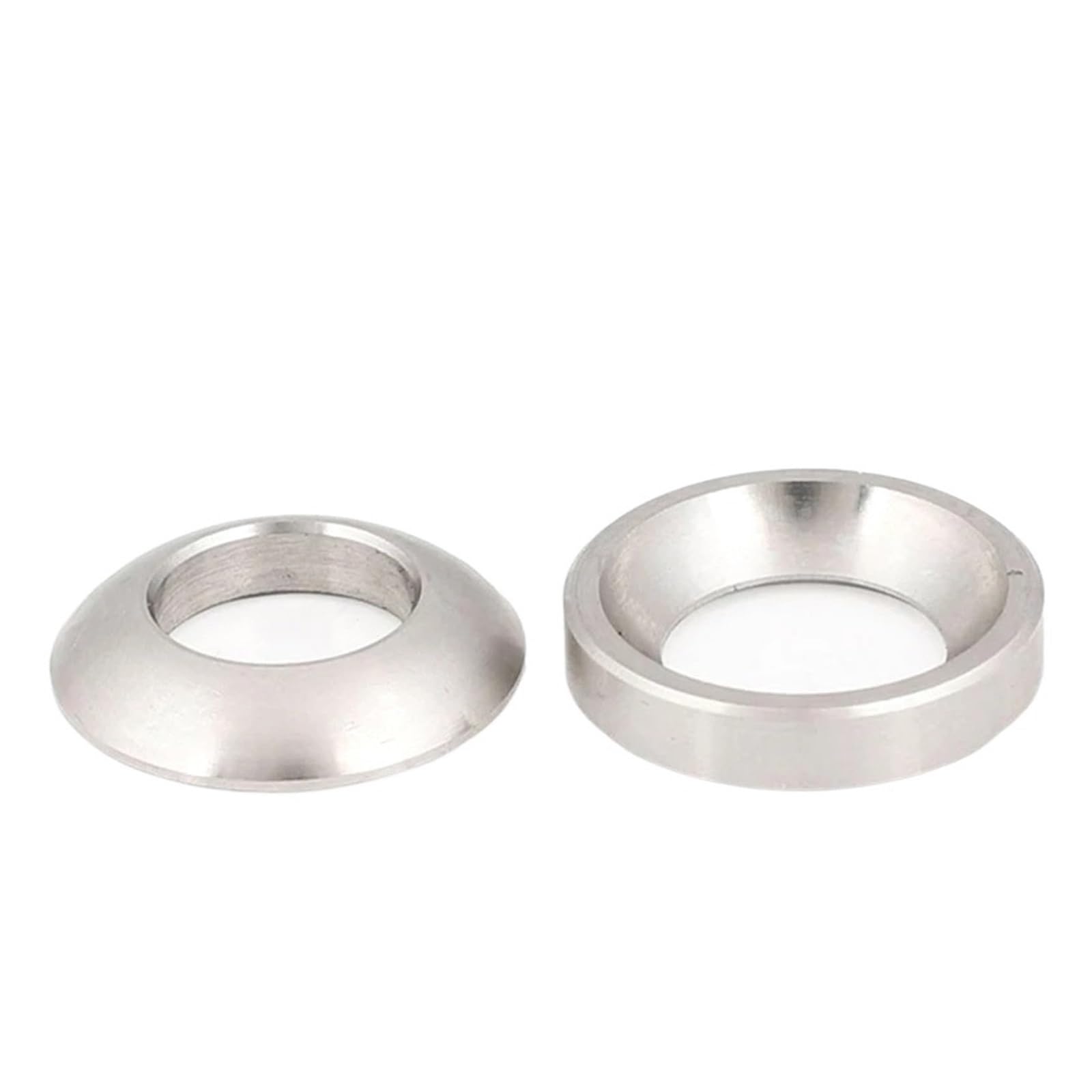 Rondelle a testa svasata, M6 M8 M10 M12 M16 M20 M24 Rondella svasata solida conica Guarnizione sferica in acciaio inossidabile concava convessa(Spherical M8 10Pcs)