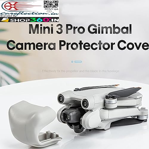 Image of CAREflection Camera Gimbal + Vision Sensor Protector for DJI Mavic Mini 3 Pro Drone cap Hard Shell quick Release Strong Helicam travel Extra Scratch safety perfect fit Accessory - 5 Years Warrantied