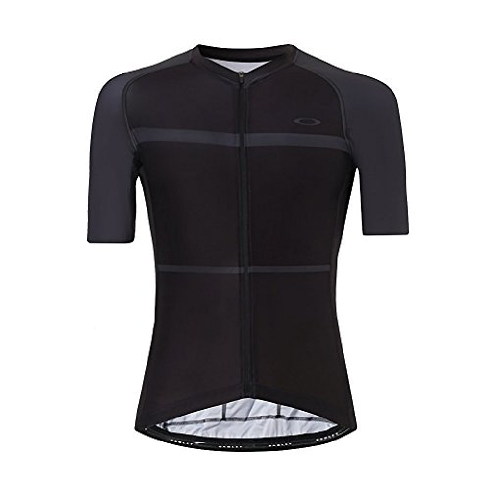 Oakley Colorblock Road Bike Cycling Jersey Blackout Large