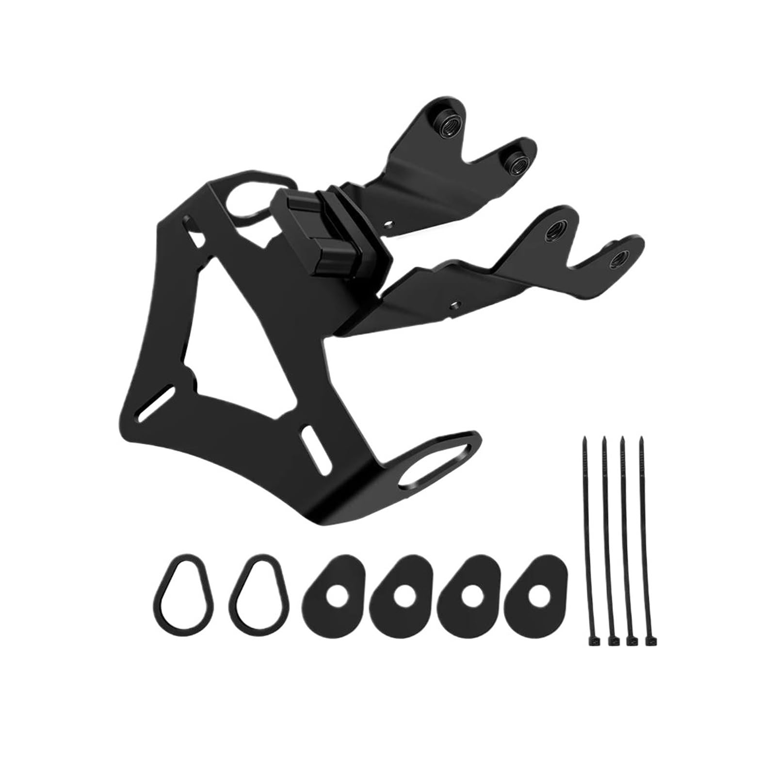 Portamatrículas Moto para Yamaha para MT-09 SP MT09 2024 2025 Soporte De Matrícula para Guardabarros Trasero De Motocicleta