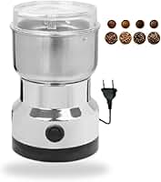 Moedor De Café e Grãos Triturador Elétrico Inox Potente