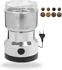 Moedor De Café e Grãos Triturador Elétrico Inox Potente