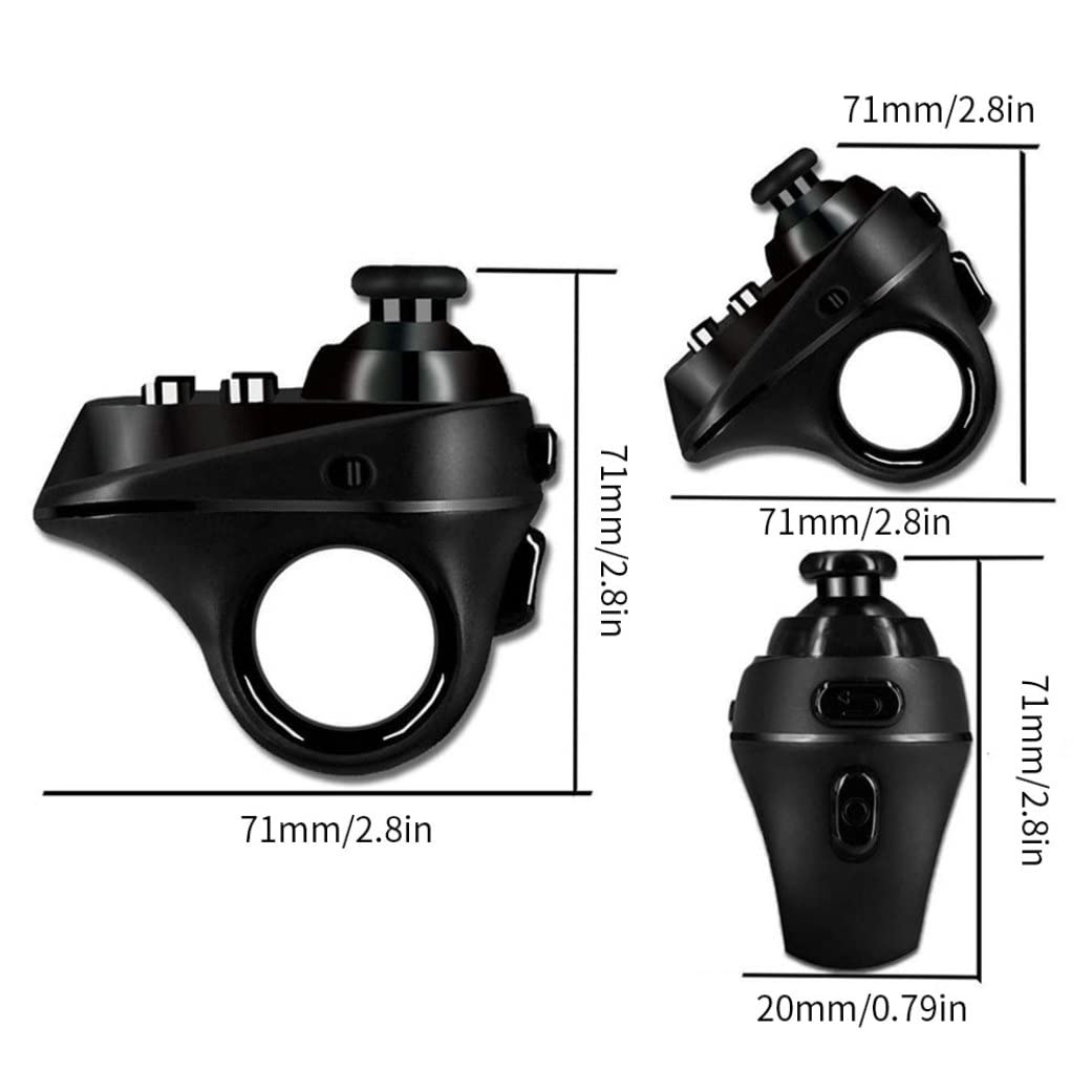 CUCUFA Controlador VR inalámbrico Gamepad Joystick Joystick Remote Control de Control Remoto Joypad para teléfonos Video Video