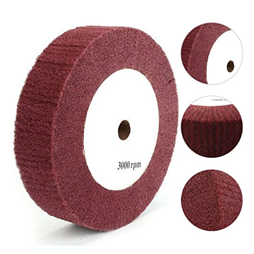 CKLICS Grinding Disc Abrasive Grinding Wheel, Scouring Pad Non-Woven Flap Wheels Polishing Disc Buffing Without Sand 125 * 50