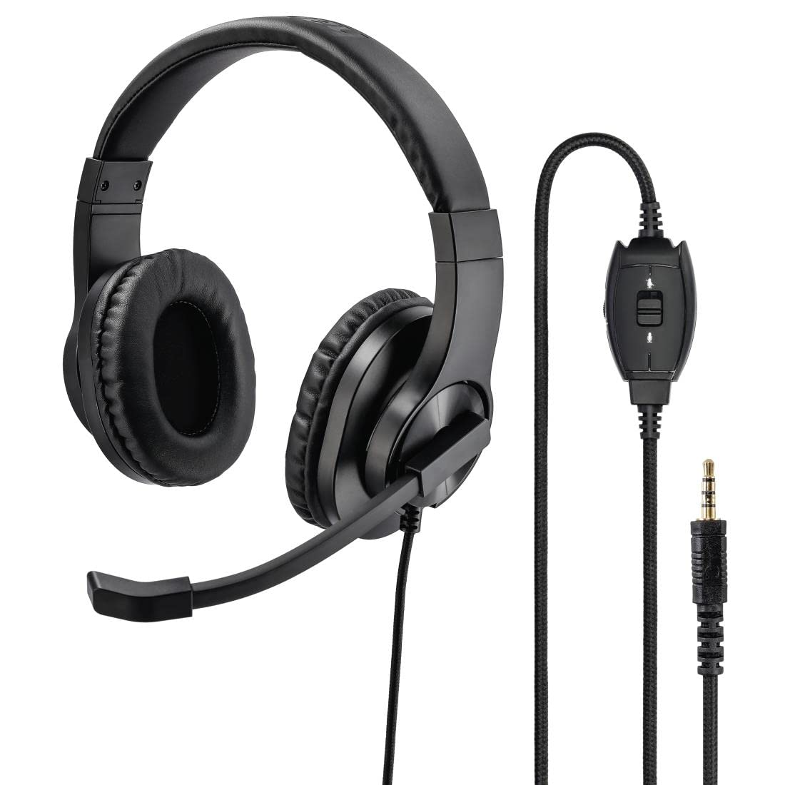 139926 HS-P350 Stereo PC Office Headset, Black, One Size