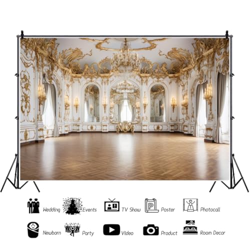 Fondo fotográfico Palace 7x5ft para fotos miniatura 5
