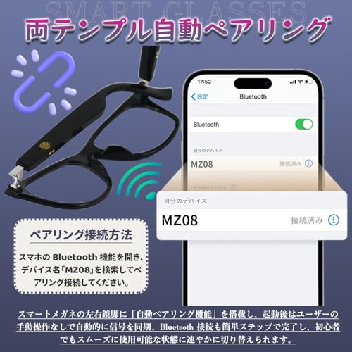 ノーブランド品 スマートサングラス