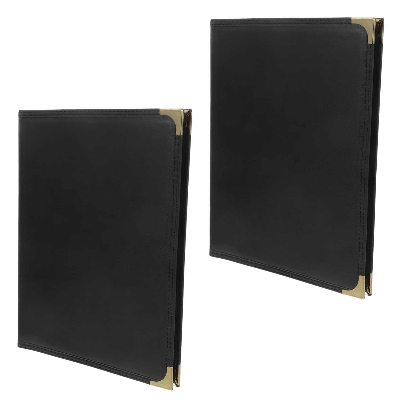 ERINGOGO Versatile Menu Holder for Restaurant Faux Leather Menu Covers PVC Recipe Book