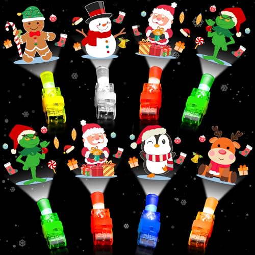 Huyamap Christmas Party Favors 36 PCS Finger Lights Christmas Goodie