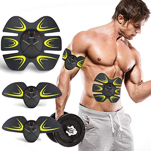 Abs Stimulator Ab Stimulator Abdominal Muscle, Muscle Trainer Body Toning Fitness, Muscle Toning Belt ABS Fit Weight Muscle Toner Workout Machine for Men & Women