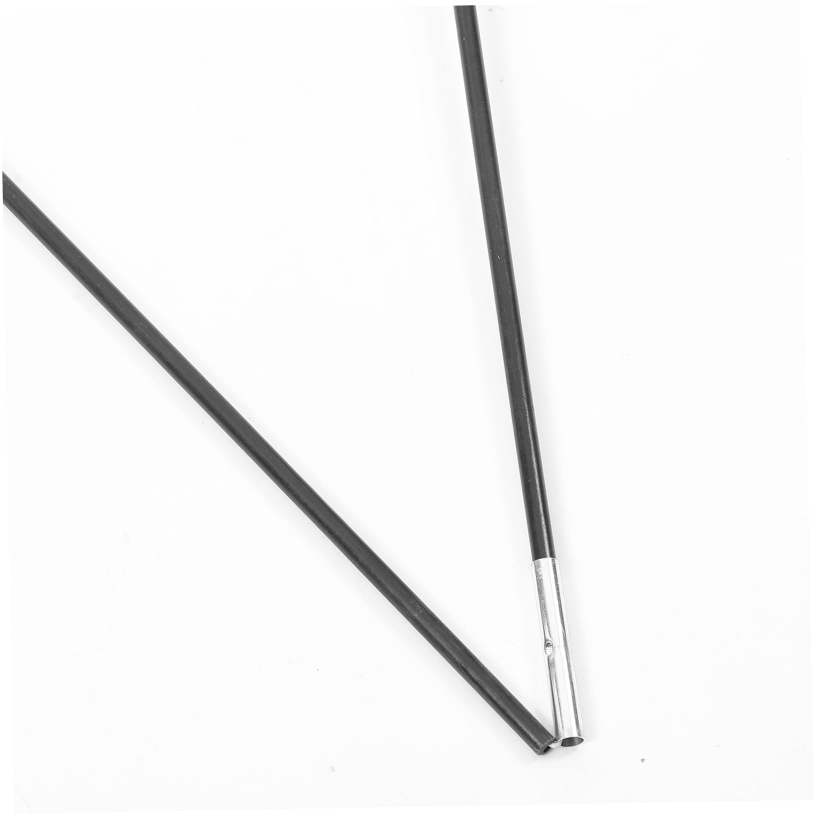 WOONEKY 2 pièces Kit Poteaux de Tente de Support et pour Camping Remplacement de Barres pour Tentes Accessoires Extérieurs Polyvalents