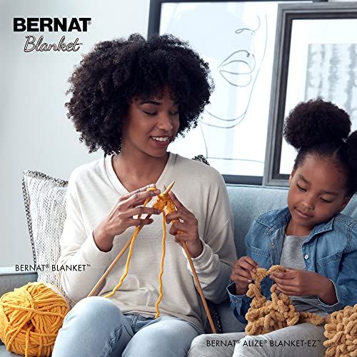 Bernat 16111010959P02 Blanket Super Bulky Acrylic Yarn - 2 Pack Of 300G/10.5Oz #6 Chunky Chenille Heavy Weight Yarn For Knitting And Crocheting, Amigurumi thumb #4