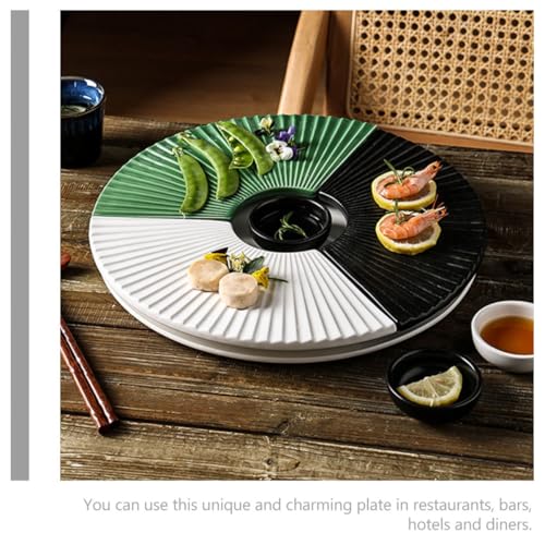 Plato Japonés Cerámico para Sushi de 11 pulgadas miniatura 5