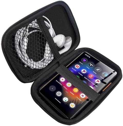 Compatible with Oilsky 4.7" MP3 Case, Lamshaw Hard Shell Travel and Storage Carrying Case Compatible with Oilsky 4.7" Full Touch Screen MP4 MP3 Player (Black) image 5