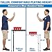 GoPong PRO 8 Foot Premium Beer Pong Table - heavy-duty (Black, 36-Inch Tall)