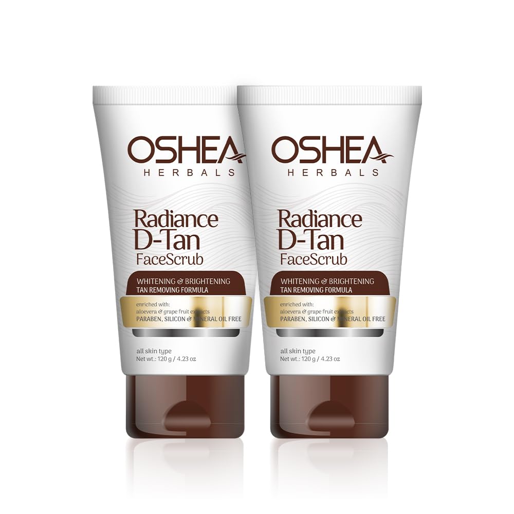 Oshea Herbals D-Tan Face Scrub 50g (Pack of 2) at ₹123 – Amazon