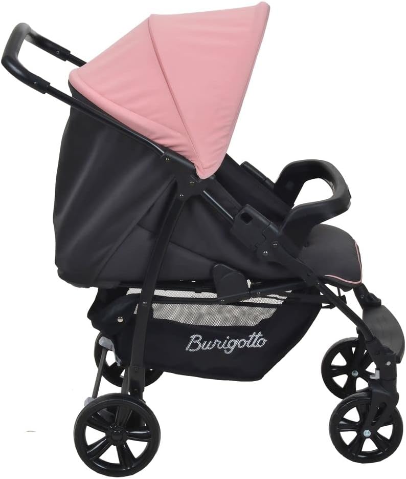 Burigotto Carrinho de Bebê com Bebê Conforto Ecco, Rosa