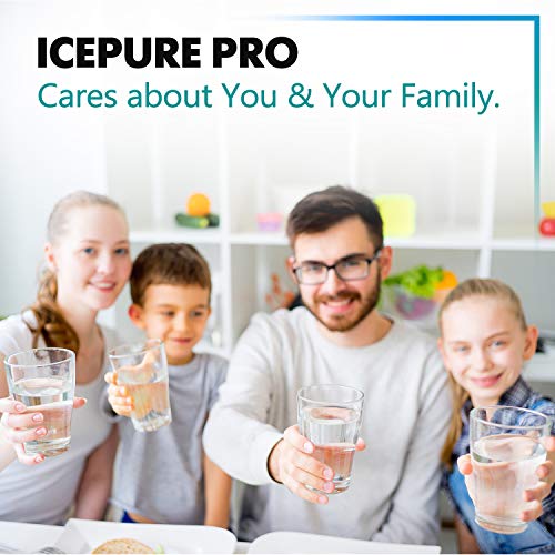 Icepure Pro Nsf53&42 Premium 5231Ja2002A Refrigerator Water Filter Replacement For Lg Lt500P, Adq72910911, Adq72910901 Adq72910907, Gen11042Fr-08, Kenmore 9890, 469890, Lfx25973D, Lfx25974St 3Pack #TOP6